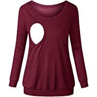 Los mejores  - Premaman - Jersey de lactancia puro para invierno- elegante